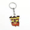 Premium Kvalitet Crash Bandicoot Actionfigur Aku Maske Dr Neo Cortex Nøkkelring Anheng