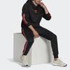 adidas Originals Printing Logo Hoodie Black/Red Men H65536