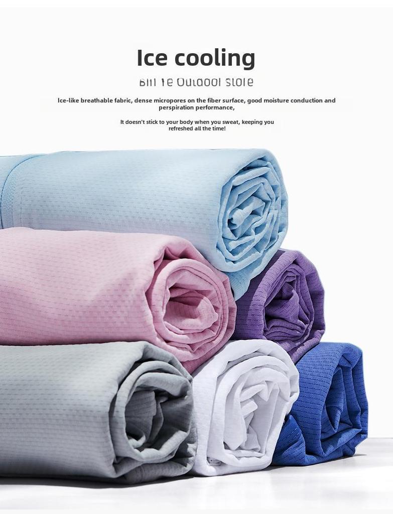 Unisex Ice Silk Sun Protection Jacket - Lightweight, Breathable Spring/Summer Wear for Students, Ideal for Fishing & Outdoor Activities.