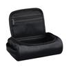 Men's PU Leather Handheld Cosmetic Bag: High-Capacity Waterproof Toiletry Travel Case