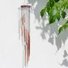 Aluminiumlegierung 18 Röhren Windspiel Hängende Windglocke Zuhause Außen GartendekorationGold