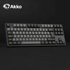 Akko Schwarz & Gold 5087S ISO DE Layout Kabelgebundenes Tenkeyless Mechanisches Keyboard