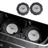 2PCS Carbon Fiber Car Water Cup Pads Decorative Coaster For New Bentley Flying Spur Continental GT Bentayga Mulsanne Accessories