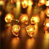 LEDs Acorn String Lights Thanksgiving Decorations 9.8ft Fall Lights Forest Decor Fairy Decorative Lights Battery Powered for