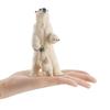 Standing Polar Bear Animal Miniature Pvc Figurines Set With Static Models For Home Decor And Collectors