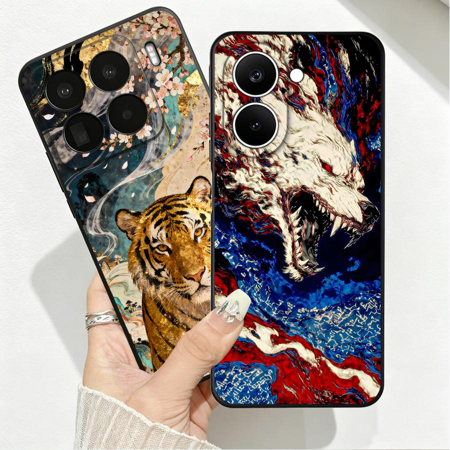 White Tiger Forest Phone Cover Case for Xiaomi Mi 17 Pro Max 14 11 12X 12 13 Lite 12T 10T 11T 17T 15T