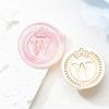 Brass Head Seal Stamp Crown Letters Sealing Wax Stamp for Letter Invitations Decoration English Letters Wax Seal Stamp