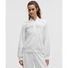 Women S Engineered Knit meSh tenniS Jacket White