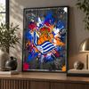 Real Sociedad FC Diamond Painting Kit 5D Full Drill DIY Diamond Mosaic Wall Art Home Decor