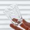 Japanese Style Glass Teacup Creative Handmade Kung Fu Tea Cups Chahai Heat-Resistant Transparent Small Teacup Drinkware New