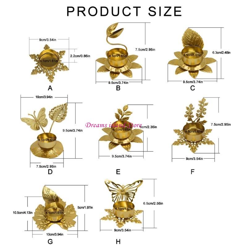Metal Holder Flower Metal Stand Tabletop Decoration for Wedding Living Space Decoration HX6C