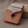 Kalimba 17 kláves palcové piano vysoce kvalitní dřevo mahagonové tělo mbira africká sanza s taškou na kalimbu kreativní hudební skříňka prstové piano