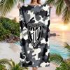 Athletic Bilbao Football Beach Towel Soft Microfiber Summer Towel Quick Dry Absorbent Towel for Beach Swimming Pool Travel
