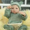 Realistic Newborn Doll 3d Painted Light Soft Fabric Body Real Touch Visible Blood Vessels Birthday/Christmas Gift Collectio 48cm