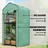 Three-Tier Mini Greenhouse - Green