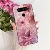 Für LG V40 V50s V35 ThinQ LG V8X ThinQ V30 2017 Handyhülle Weicher TPU-Stoßfänger Rückseite Coole Cartoon-Luxus-Schmetterlingsblume Funda