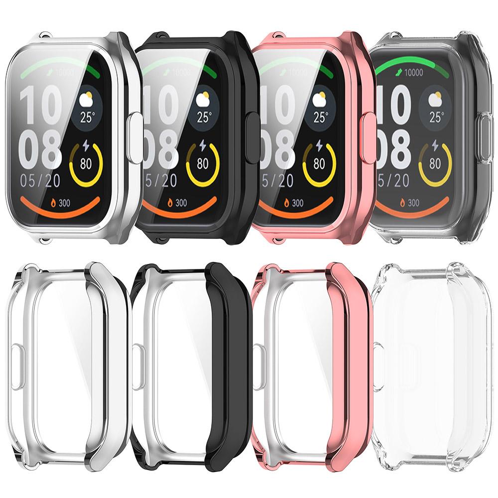 Etui til Haylou Watch 2 Pro / LS02 Pro med skjermbeskytter til klokken Skall Myk og slitesterk TPU Full dekning Tilbehør
