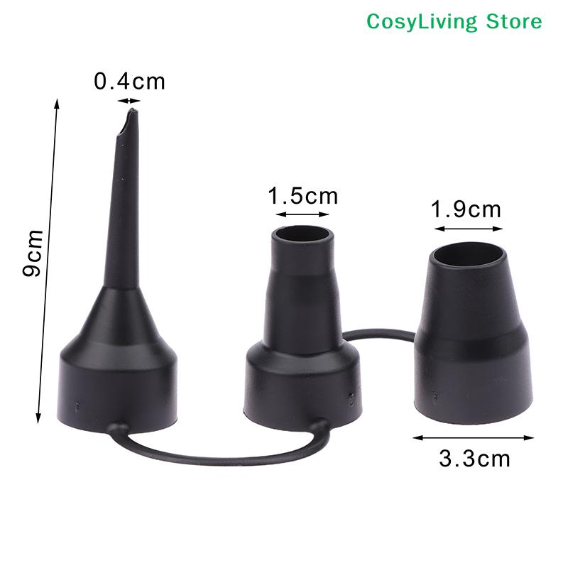 [CL]3 Sizes Portable Quick For Air Pump Deflate Head Plastic Pool Sofa Beach Toys Replacement Nozzles Mouthpiece[CL]