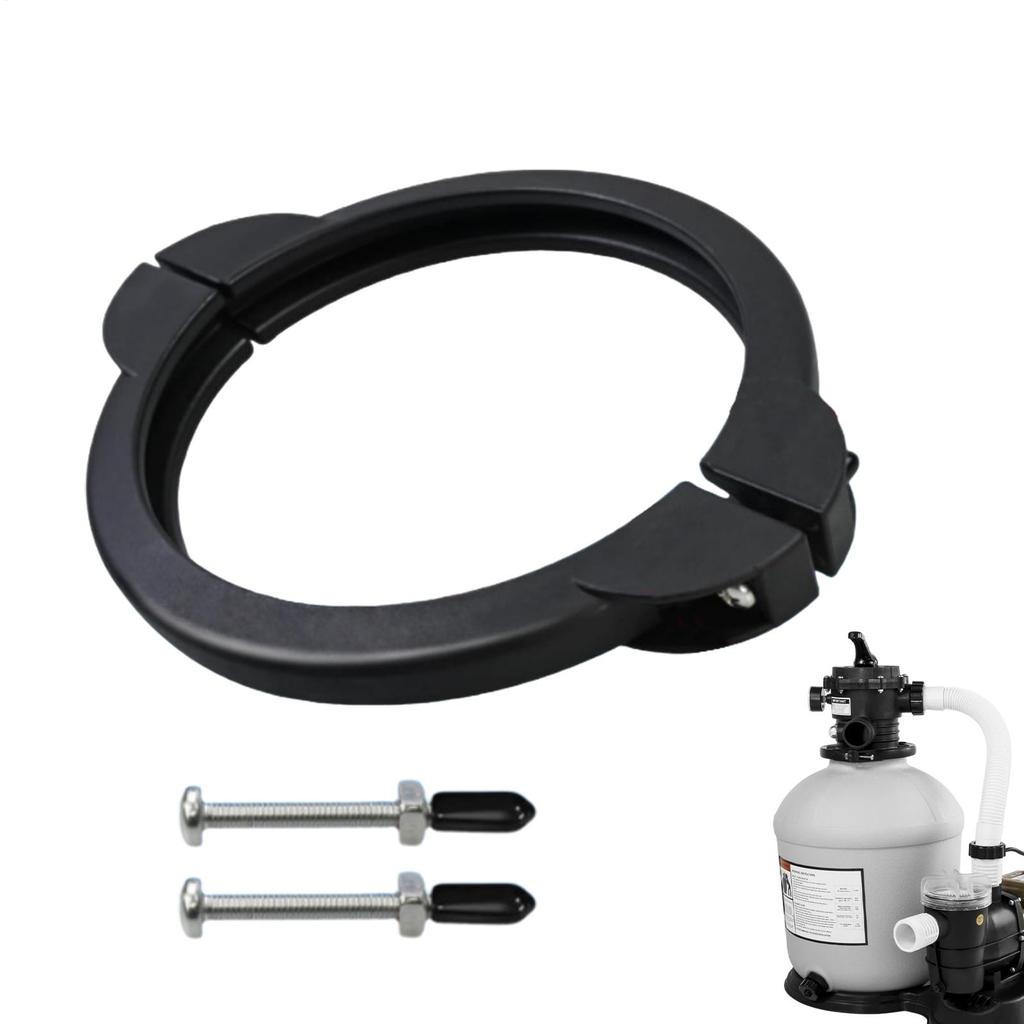 Sand Filter Pump Clamp Pool Pump Clamp Ring Belt Kit Swimming Pool Sand Filter Valve Replacement Outdoor Gardening Tools Parts