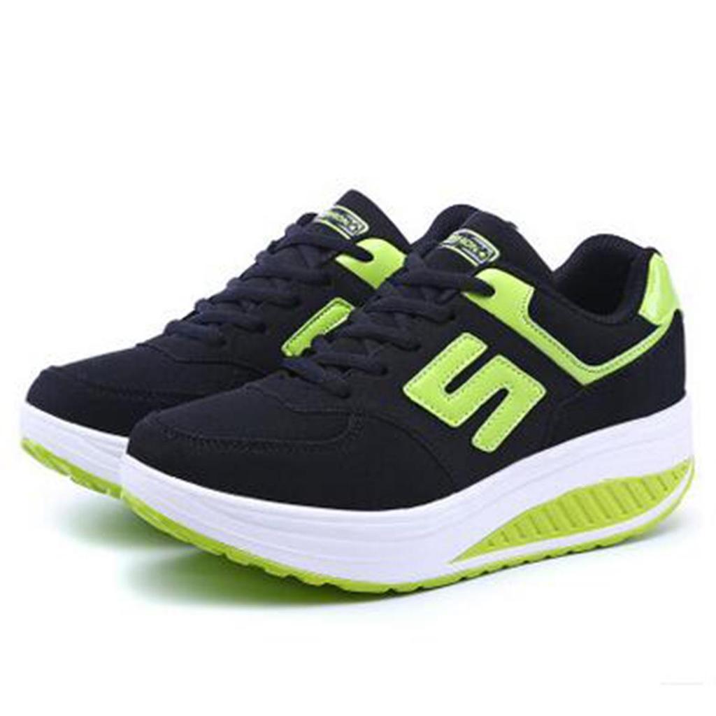 Women's Leather Breathable Low-Top Sneakers - Spring/Autumn Fashion Casual Lace-Up Shoes