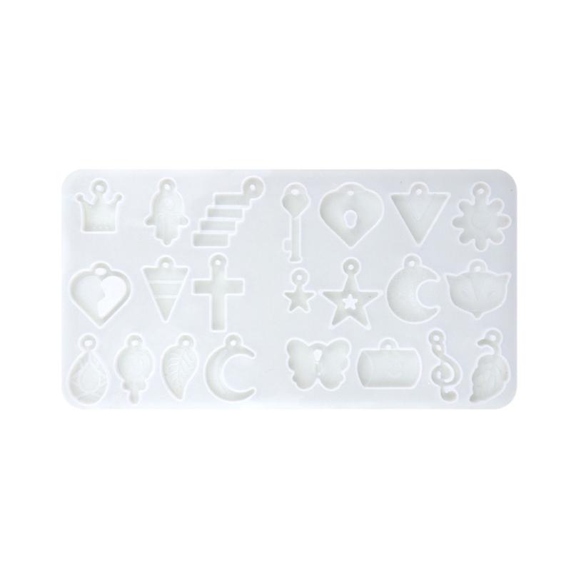 Multi Shape Earring Pendant Silicone Molds Resin Crafting Molds Epoxy Molds Silicone Texture for Jewelry Enthusiasts