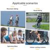 Women Breathable Cycling Shorts Quick Dry Comfortable High Elasticity Shorts with Pocket Black L