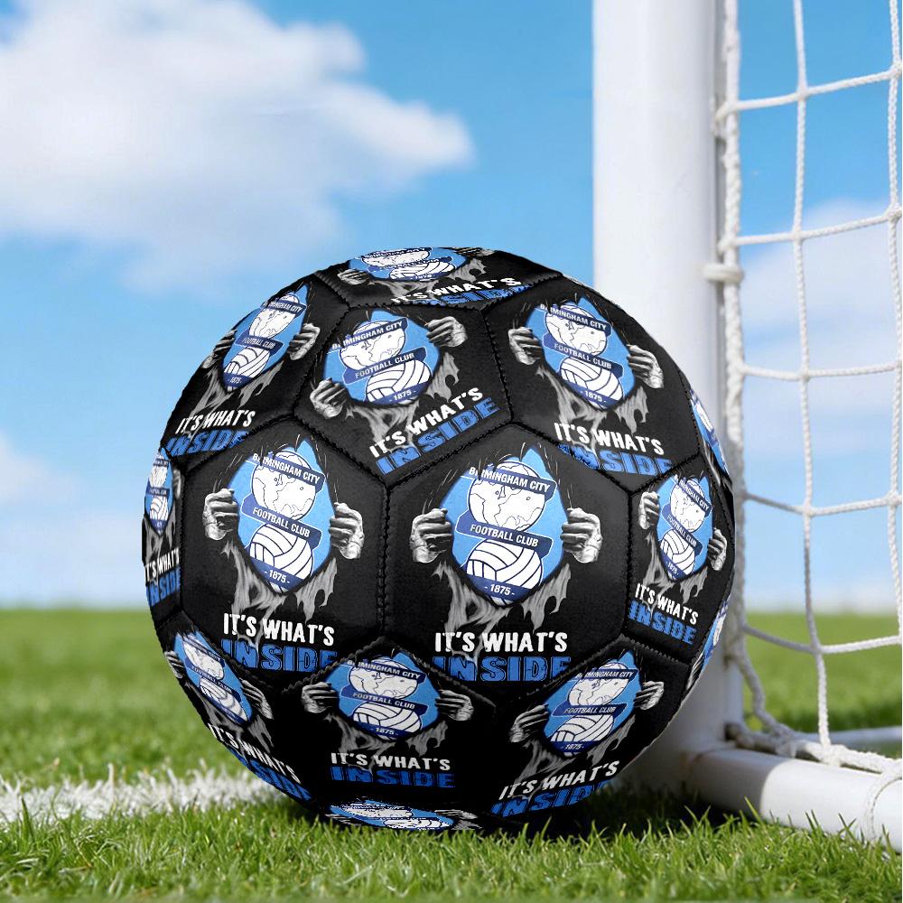 Birming-ham Football Club Printed Size 5 Soccer Balls, High-Quality, Anti-Slip, Protective Football, A Unique Gift , Birthdays, Christmas Gifts