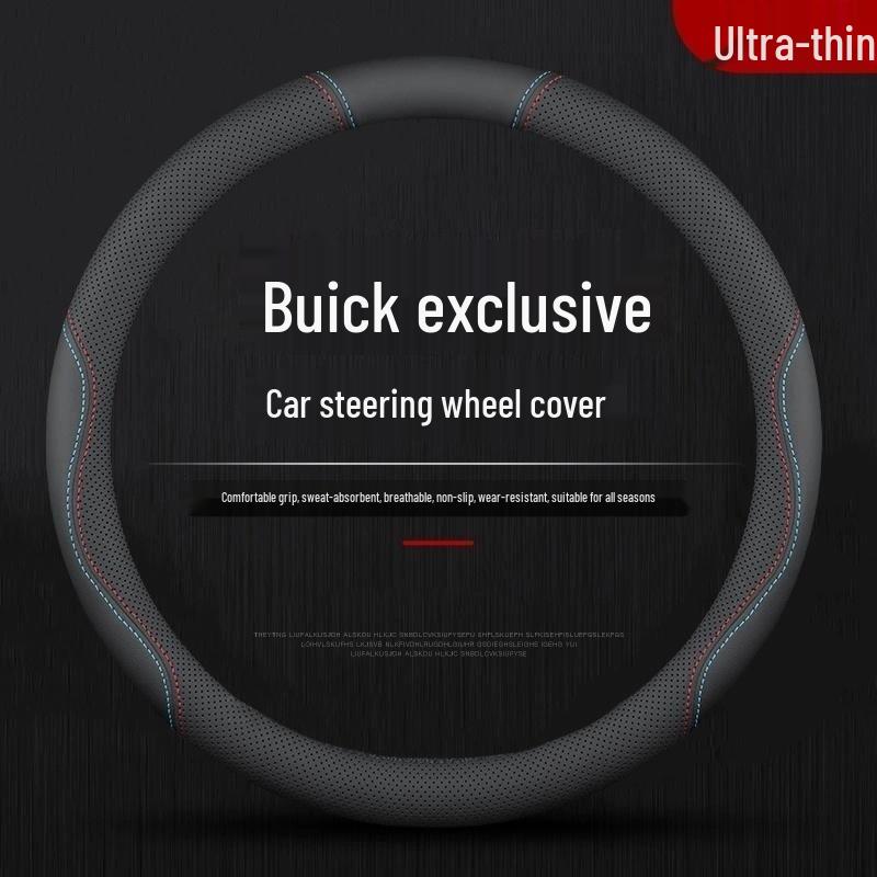 Buick Regal & Verano Nappa Leather Steering Wheel Cover - Four-Season, Anti-Slip Grip