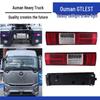 Compatible Waterproof LED Taillight Brake Assembly for Ouman GTL EST Galaxy Truck