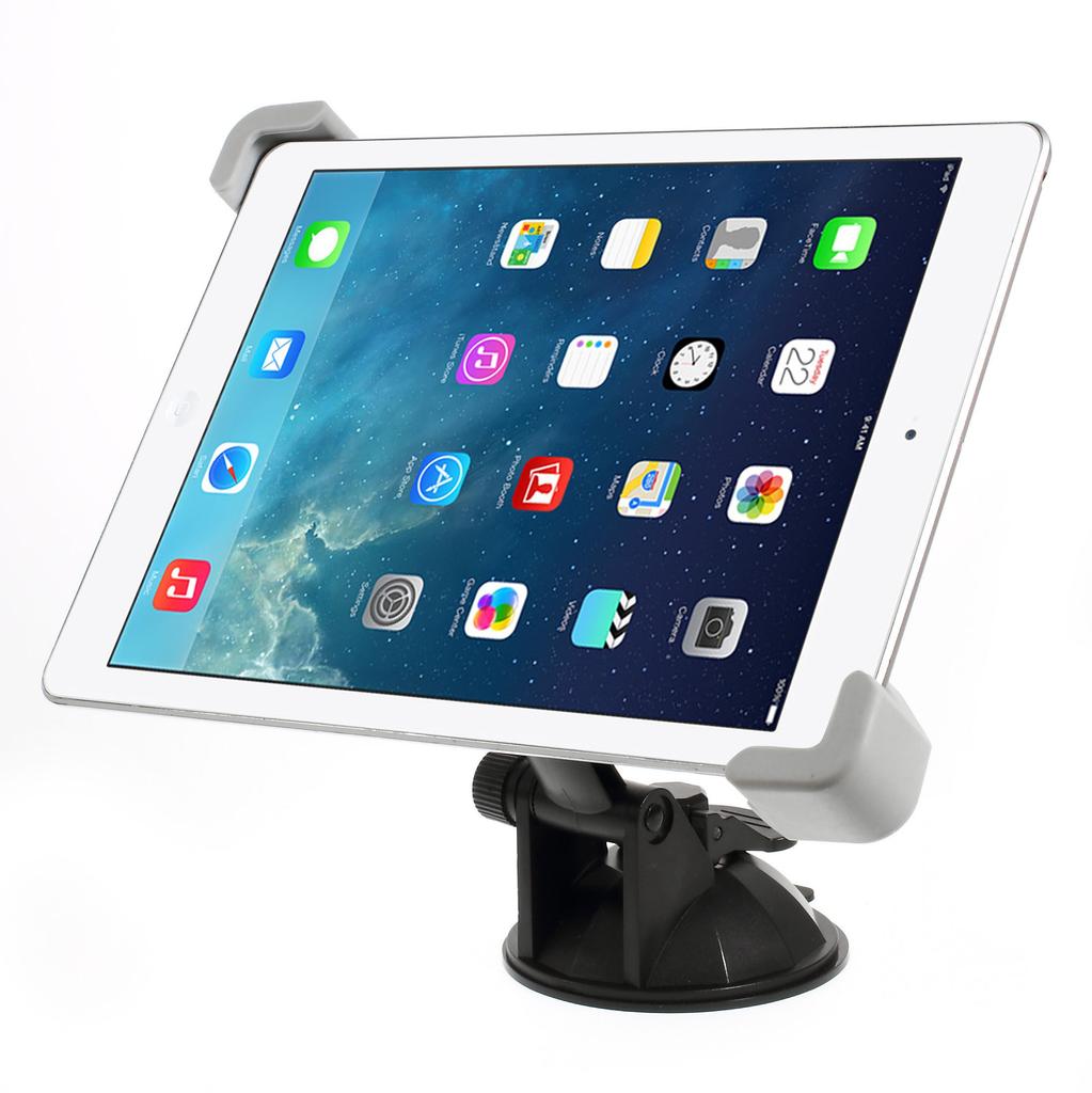 Universal Suction Cup Car Mount Holder for iPad Samsung Etc Tabs,Width: 17.7-27cm