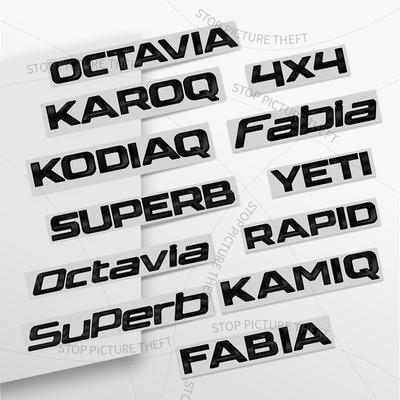 Exterieur accessoires – Emblemen