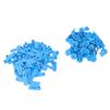 100Pcs Ear Tag Professional Livestock Blank Ear Tag for Pigs Cows Cattles Sheeps Blue