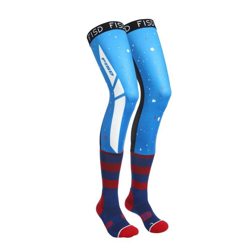 Anti-Slip Performance Socks Off-Road Cycling Mechanical Leg Use Breathable Long Tube Sport Unisex M/L