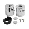 Knob Handles For SMA Thermostatic Mirror Shower Silver