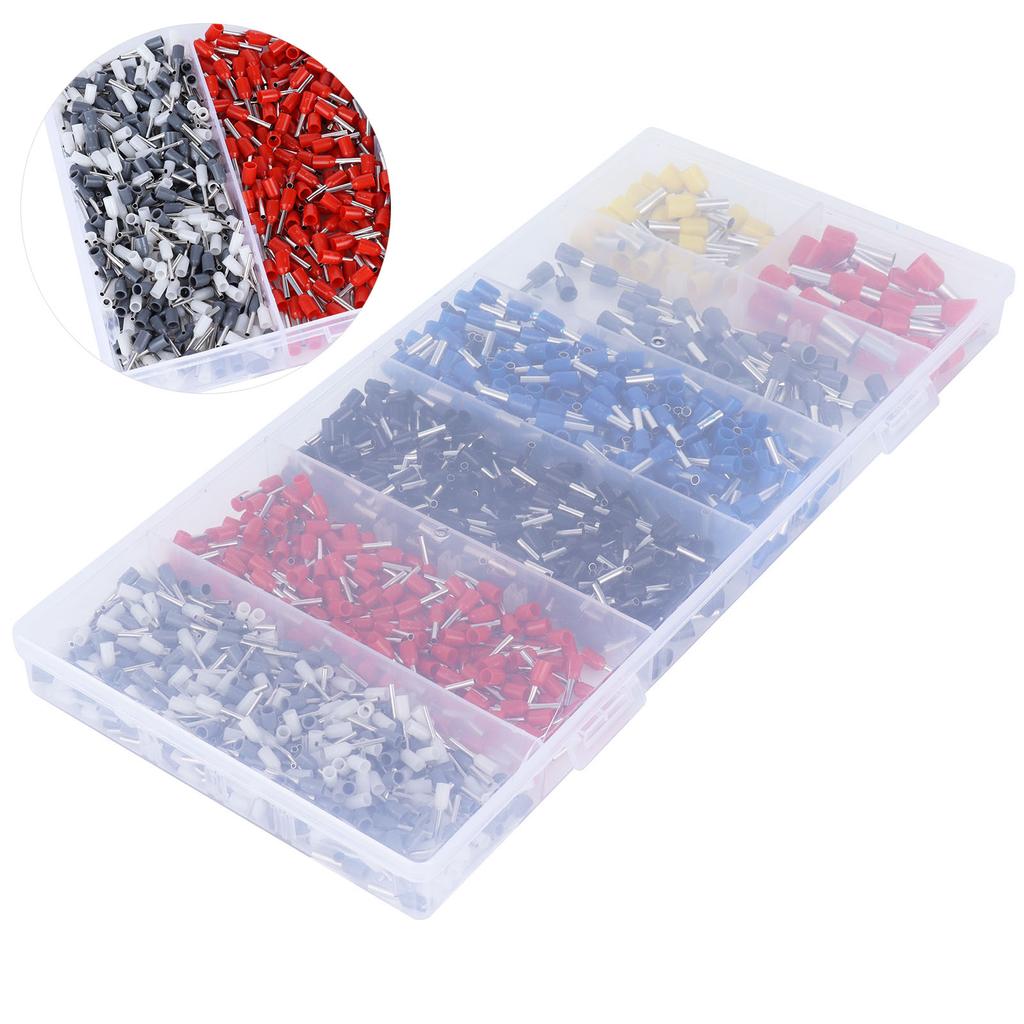 1200Pcs Electrical Wire Connectors Assortment Kit Insulated Wire Terminals Wire Crimp Terminals