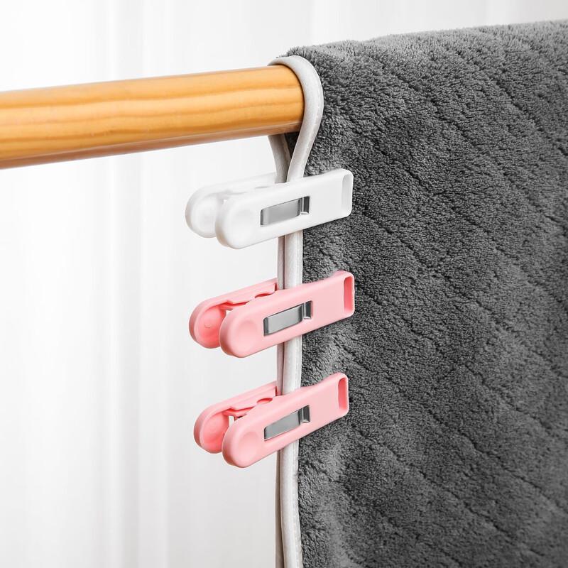 Zexi Plastic Multifunctional Clothes Clips (100-Pack)