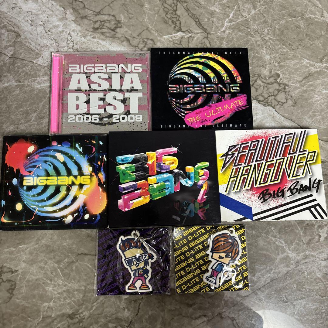 

[Б/В] Рідкісний BIGBANG перший лімітований набір з 3 штук + BEST набір з 2 штук зі шнурком