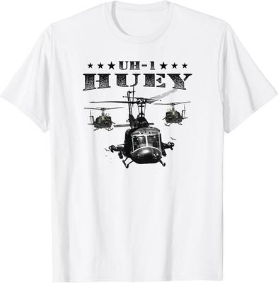Uh-1 Huey T-Shirt Huey Helikopter Pilot T-Shirt Größe S-5XL Unisex T-Shirt