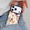 Flowers Pressed Phone Case for iPhone 16e 15 14 13 12 17 Pro Max Plus Air 17pro Cover Coque