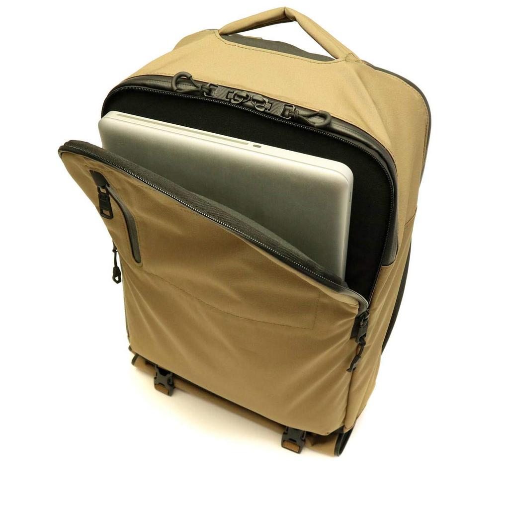 AS2OV Water Proof Cordura 305D Size 141608 2-Way Backpack, Black,