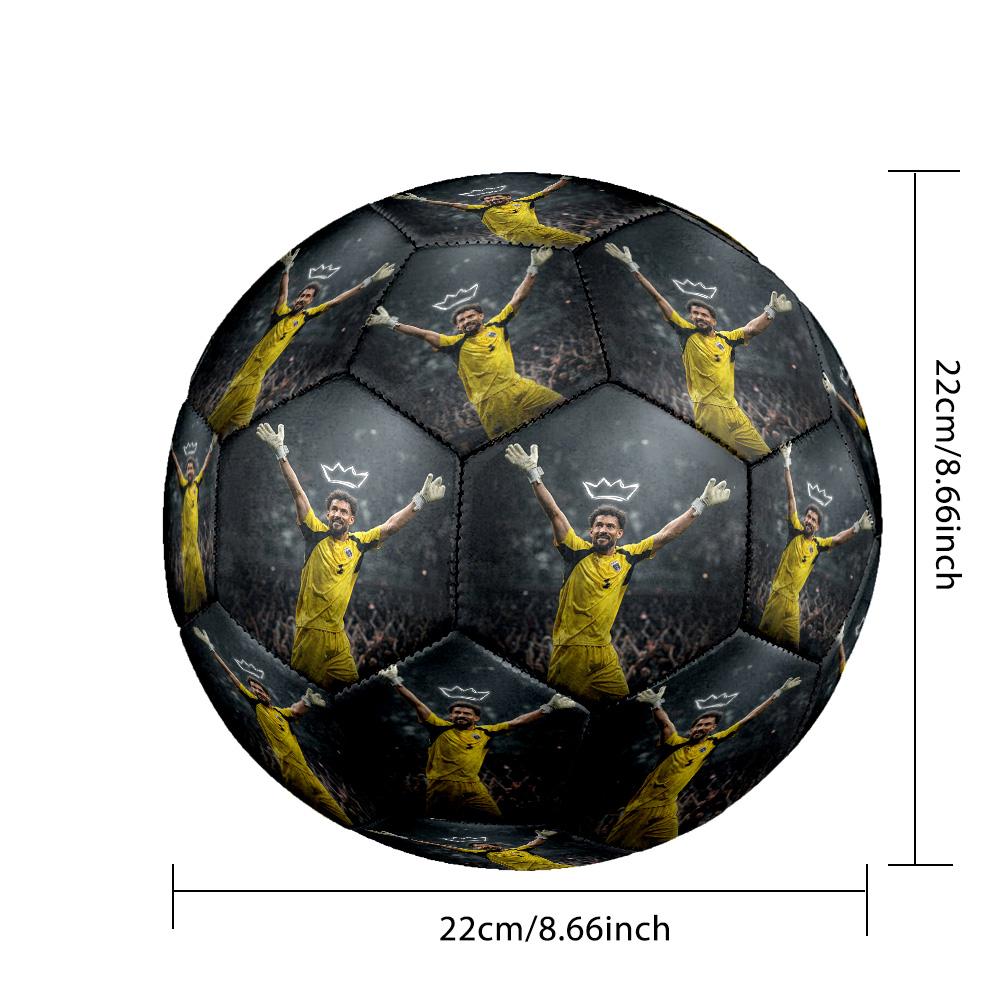 Pallone da Calcio per Portiere Taglia 5 Calcio Cucito a Macchina Allenamento e Partite Indoor/Outdoor Collezione Sorpresa Regalo