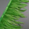25-30cm Rooster Feather Trimming Chicken Feathers Trims Rooster Tail Feather Ribbon Dress Skirt Costume Carnival Decoration