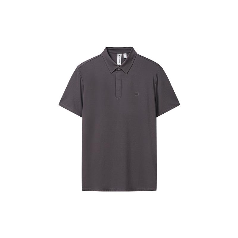 FILA F.C. Quick-Dry Texture Cooling Moisture-Wicking Polo Shirt Men tops F11M631107FDP M