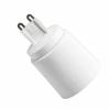 Metal Light Bulb Socket Adapter White Converter Accessories Light Holder  Home