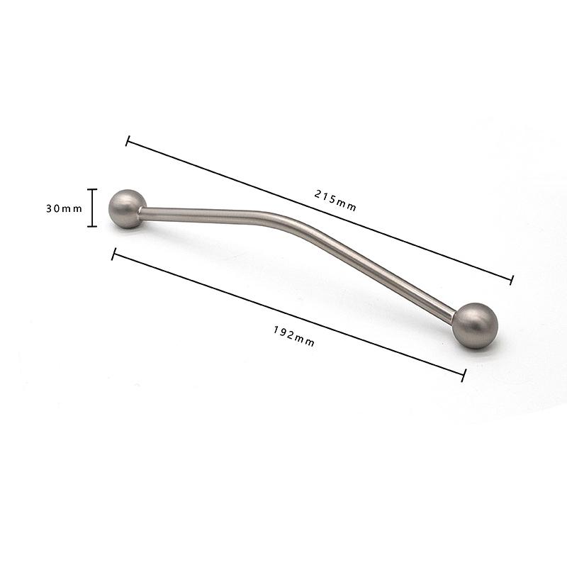 Modern Zinc Alloy Wardrobe Door Handle Single Hole Nordic Minimalist Cabinet Knob Drawer Handle Furniture Hardware