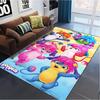 Popples Cartoon Carpet Rug for Living Room Bedroom Home Sofa Decoration,Kids Play Non-slip Floor Mat