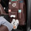 For Volvo XC40 XC60 XC70 XC90 C30 S40 S60 S80 S90 V40 V60 V70 V90 Car Seat Back Multi-pocket Storage Bag Seat Rear Anti-kick Pad