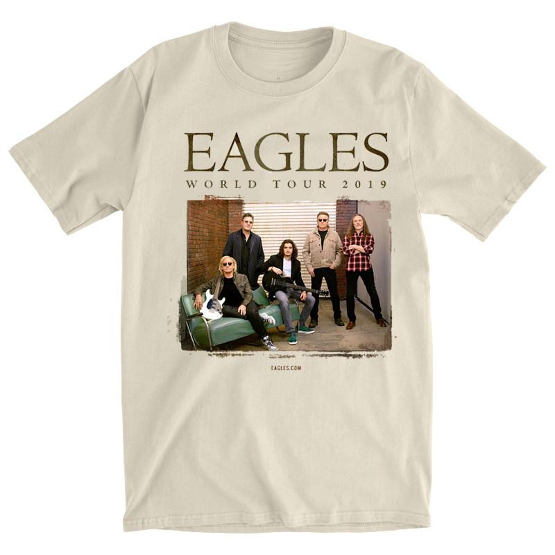 

New 1994 Eagles Hotel California California Hotel Commemorative Vintage Mens TShirt 4XL