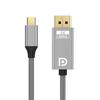 1.8M USB C To DisplayPort  1.4 Cable 32.4Gbps 8K@60Hz 4K@144Hz Type C To DP1.4 Adapter Thunderbolt 4/3 Compatible for MacBook