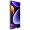 IMAK Für Xiaomi Redmi Note 12 Turbo/Poco F5 5G Flexible TPU Handyhülle Transparent Stoßfest Airbag Hülle